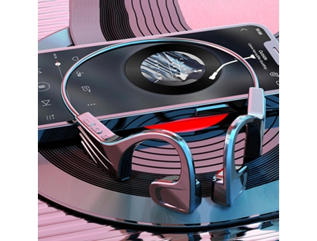 Auriculares Bluetooth Auriculares Montados En La Oreja Deportes Montados En La Parte Posterior Tarjeta Mp3