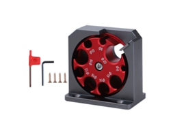Kit De Marco Ajustable De 9 Orificios Para La Fabricación De Pasadores De 6-20 Mm Con Taladro Eléctrico - Herramienta Auxiliar De Carpintería