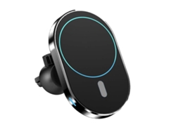 Cargador Carro Sem Magsafe Anexação Alinhamento YIZHOOD Negro