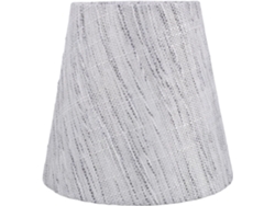 Portalámparas E14 De Tela Y Hierro, Con Forma De Tambor, Fácil De Reemplazar, Para Lámpara De Mesa O Mesita De Noche.