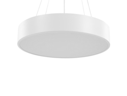 Lámpara de techo BELIANI Balili de Acero Blanco 60x60x175