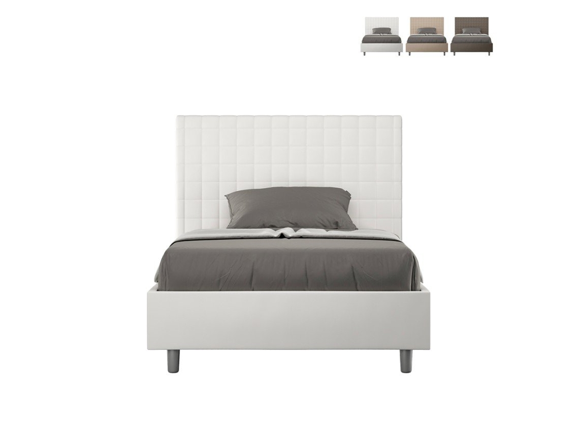 Cama francesa 120x200 cuadrada y medio contenedor Sunny P1