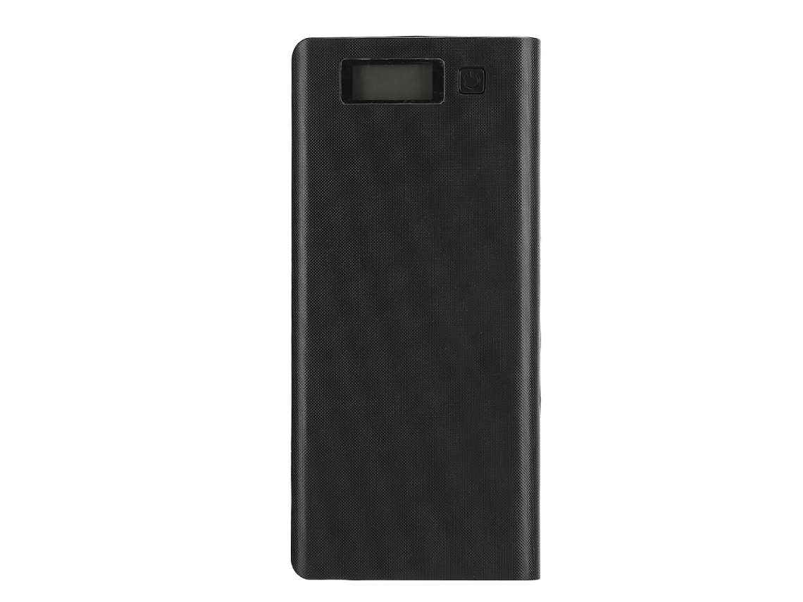 Material De La Carcasa De La Power Bank, Kit De Caja De Baterías 18650 Diy Sin Soldadura