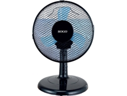 Ventilador de Mesa SOGO VEN-SS-21435 (3 velocidades - 18 W - Diámetro 23 cm)