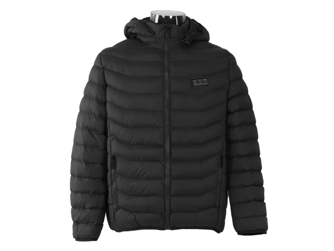Chaqueta Eléctrica Caliente Con 11 Áreas Para Hombres Abrigo Usb Deportivo Termal Ropa Cálida Cotton Negro Xxxxl