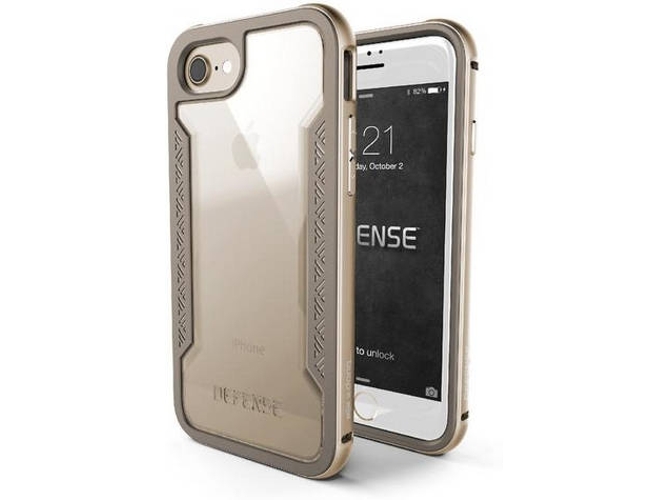 Funda iPhone 7 X-DORIA Defense Shield Dorado