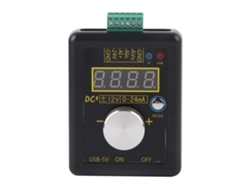 Generador De Señales De Voltaje Y Corriente Analógico/digital De Alta Precisión Sg-002 De 12 V/0-24 Ma Para Componentes Electrónicos.
