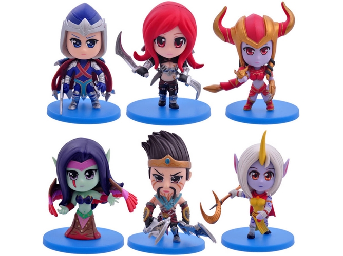 6 Figuras EASTVAPS dibujada lol