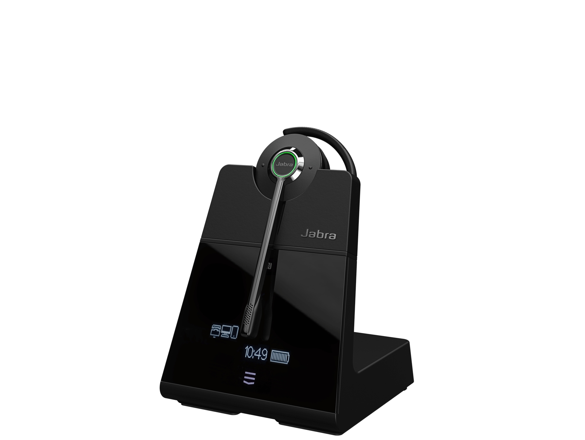 Auriculares Bluetooth JABRA Engage 75 Convertible (In Ear - Micrófono - Negro)