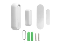 2 Sensores De Alarma Inalámbricos Inteligentes Para Puertas Y Ventanas Con Alerta Antirrobo Wifi Para La Seguridad Del Hogar.