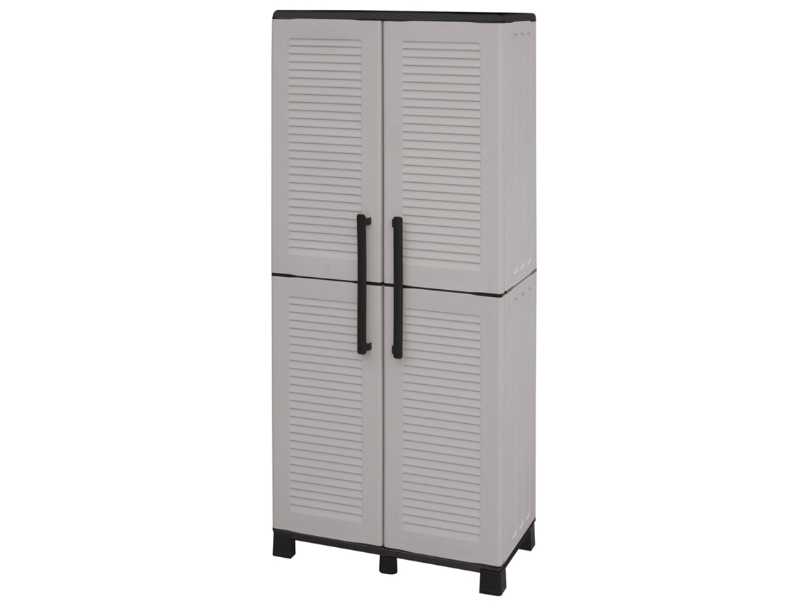 Armario Alto 169x68x37 cm ARTPLAST FAMILY en color Gris Claro