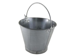 Cubo chapa galvanizado asa lisa 32 cm 12 l