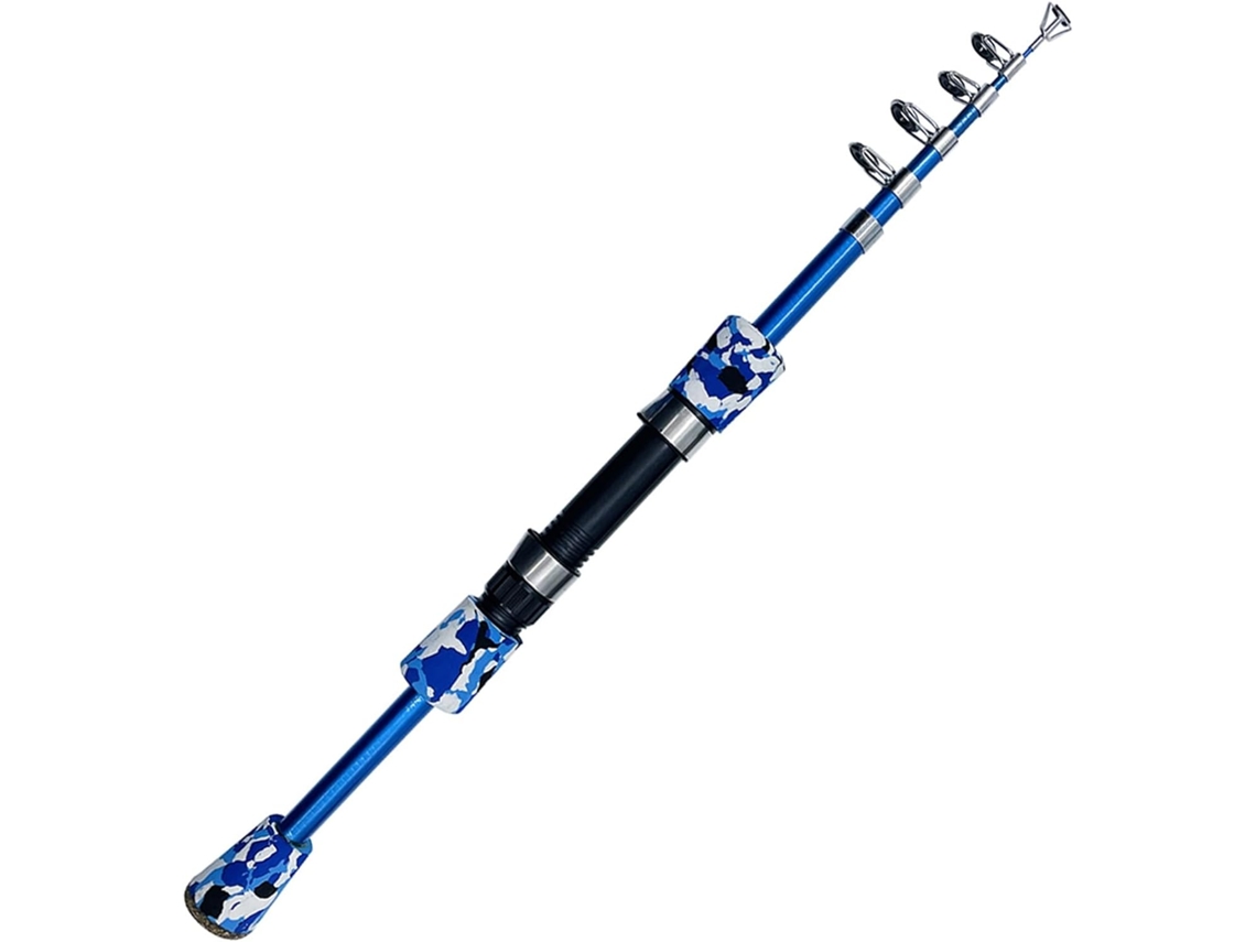 Caña De Pescar 1,3 M, 5, 8, Para Baitcasting, Con Señuelos, Telescópica, Ideal Carpas, Lucios Y Peces Azule...