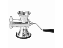 Picadora de carne manual de aleación de aluminio con embutidora para cocina doméstica | Sin marca