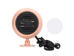 Calefactor Portátil Rosa Para Coche De 12 V Con Rotación De 360 Grados, Función De Ahumador Y Desempañador.