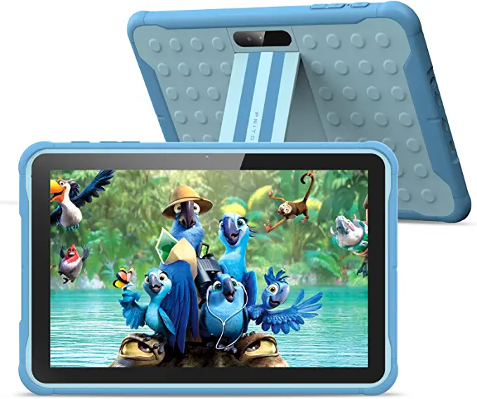 Tablet Infantil Pritom Android 10 Go de 10 Polegadas Controle dos Pais 6000Mah