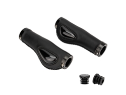 Puños De Manillar De Cuero Ztto Con Doble Cierre Antideslizante Para Bicicletas De Montaña Mtb.