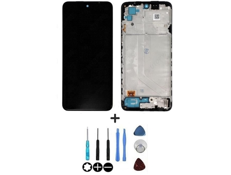 Pantalla Lcd y Cristal Táctil Negro Montado en Chasis para XIAOMI Redmi Note 10-Redmi Note 10S