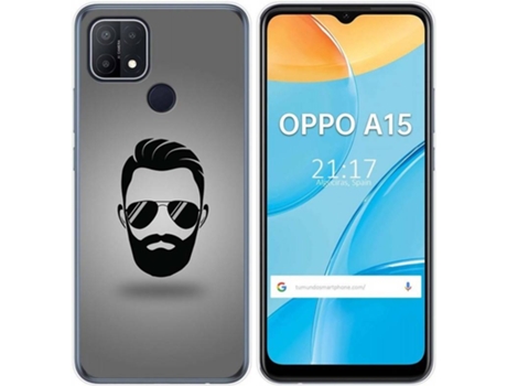 Carcasa Oppo A15 TUMUNDOSMARTPHONE Barba Multicolor