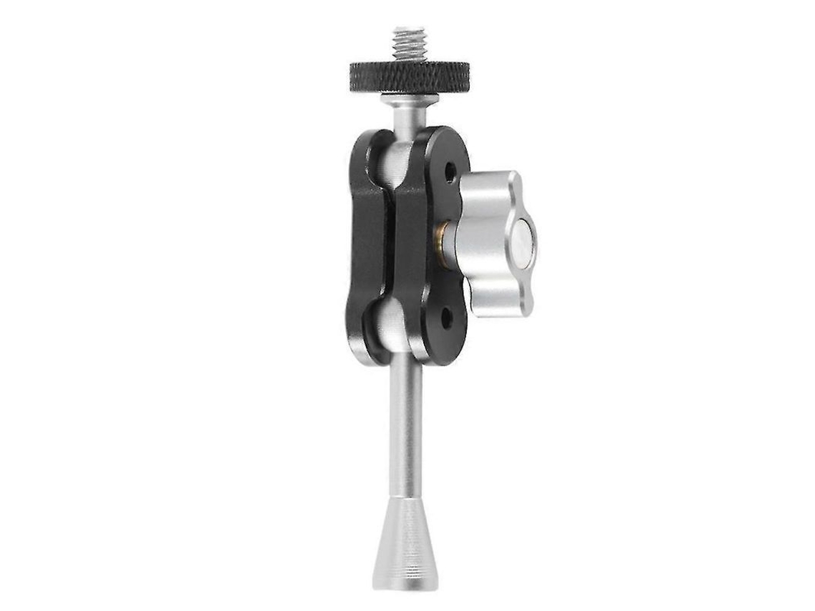 2026-super Clamp Brazo Multifuncional Cabeza Doble Giratoria 360° Adaptador Rosca 1/4 Para Cámara Dslr