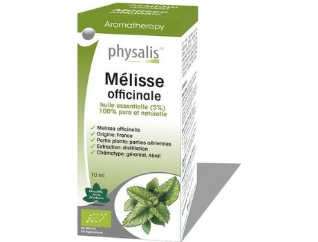 Aceite Essencial PHYSALIS Essência De Melissa Bio (10 ml)