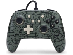 Mando Nintendo Switch POWERA Power-UP Mario Gris