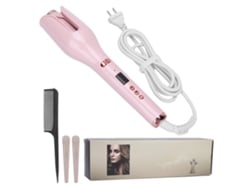 Plancha De Rizado De Barril Giratorio Automático Forma De Rosa Portátil 110‑240v Plug Us