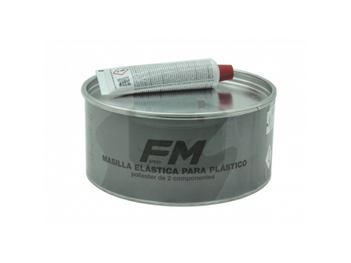 Masilla FM Elastica Para Plasticos 2K Fm (1 L)
