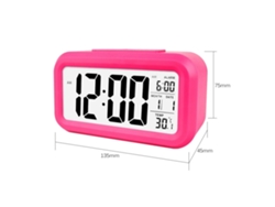 Reloj Despertador Digital Inteligente Con Fecha, Temperatura, Luz Nocturna Y Función De Repetición Para La Habitación De Los Niños Y Niñas.
