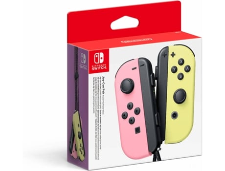 Joy-Con Nintendo(Set Esq/Dir) Rosa/Amare