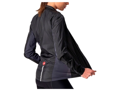 Casacos CASTELLI Casaco Squadra Stretch Preto XS Mulher