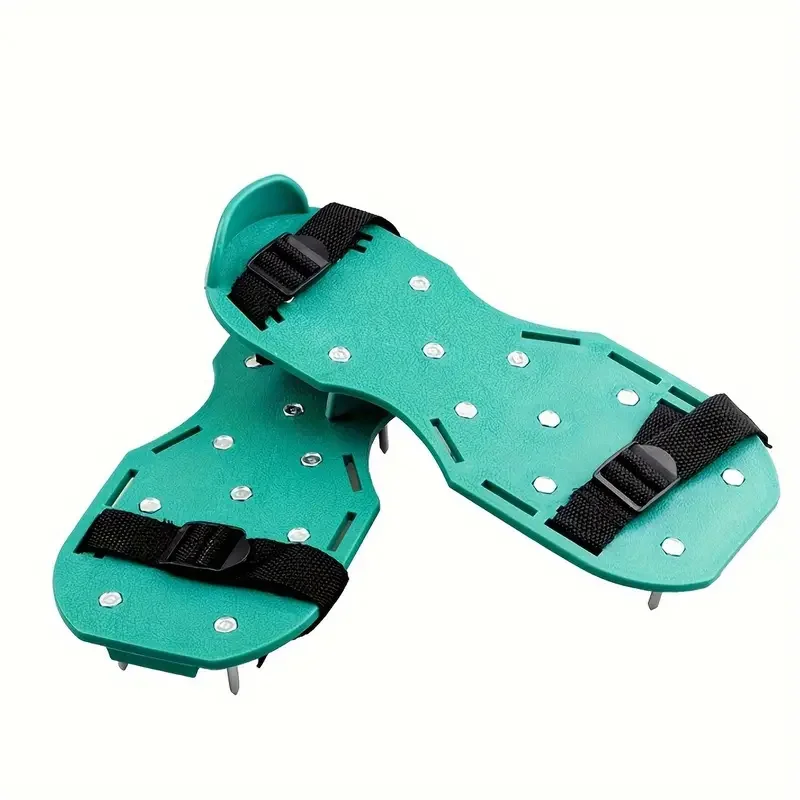 Zapatos Perforados Para Jardín, Zapatos Para Motocultor, Zapatos Con Clavos, Aflojadores De Tierra Para Césped