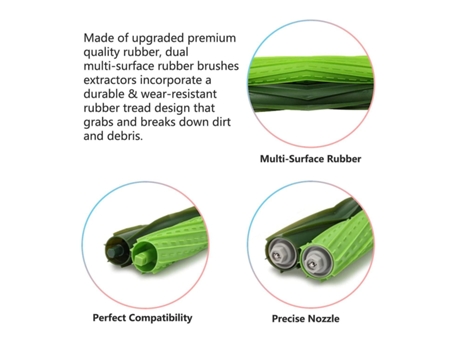 Kit de peças para irobot roomba i & j series i1+ i4 i7 i3 i6+ i8 j7 plus
