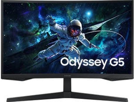 Monitor Curvo SAMSUNG Odyssey G55C (27'' - 1 ms - 165 Hz)