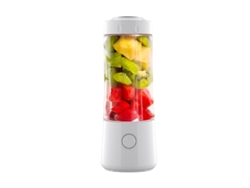 Mini exprimidor eléctrico portátil multifuncional de frutas, exprimidor de cocina Mdug (blanco)