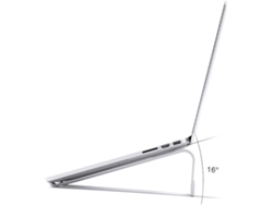 Soporte Ligero Ergonómico Y Ventilado De Aluminio Para Portátil, Ideal Para La Oficina.