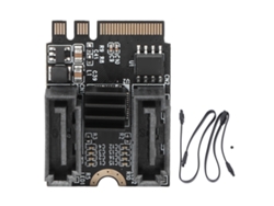 Cartão Adaptador M2 Para Sata3.0 6gbps Com Chip Jmb582, Expansão Pcie Para Win 7/10/os X