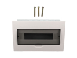 Caja De Distribución De 15 Vías Impermeable Con Interruptores Y Carcasa Transparente Din Rail