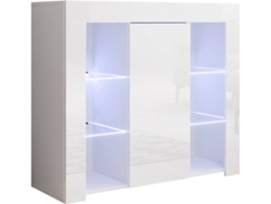Aparador MÓVEIS BONITOS Lilian (Blanco - 94x35x83 cm)