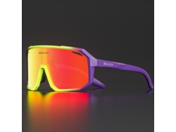Gafas de ciclismo unisex MDUG UV400 con lentes TR 90 de poliacrilato negro