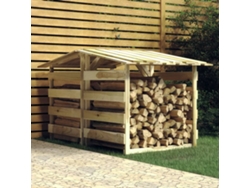 Pérgolas con techo (2 unidades), pino impregnado, 100 x 90 x 100 cm, DKD Home Decor