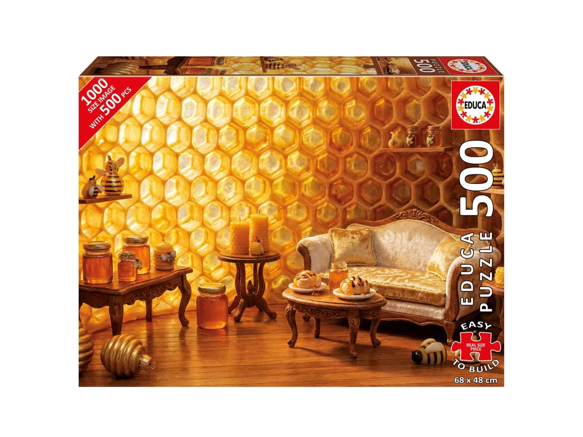 Rompecabezas EDUCA 500 piezas Comfort Sweet Home Honey 20583