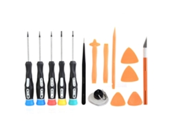 Kit profesional de 15 piezas para reparación de teléfonos móviles con tornillos, para hacerlo tú mismo (iPhone).