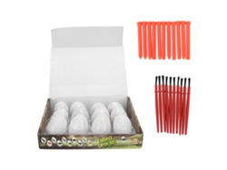 12pcs Huevos De Dinosaurio Simulados Para Excavar Diy, Juguete Educativo Modelo De Huevos De Dinosaurio Para Niños Regalo