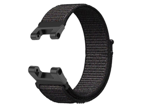 Correa de nailon ajustable flexible para Huami Amazfit T-Rex/T-Rex Pro/Ares - negro