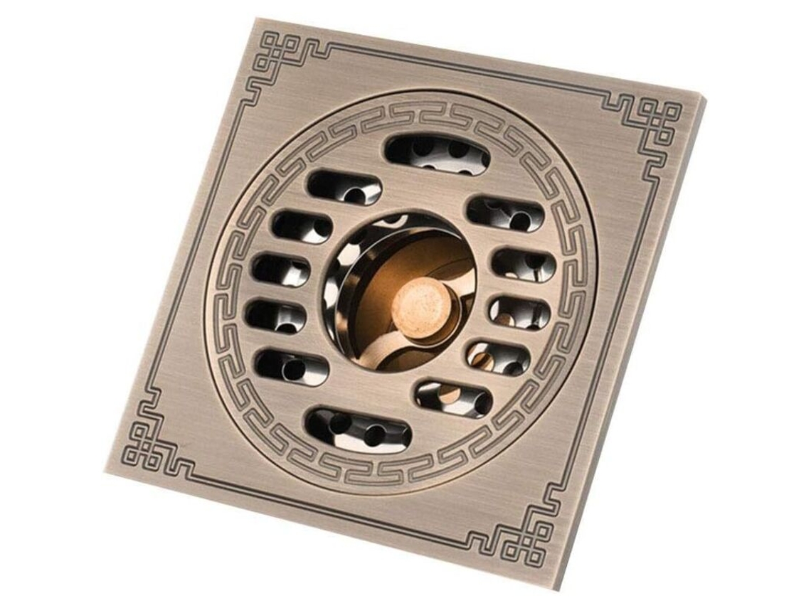 Inodoro, Baño, Cocina, Desagüe De Piso De Cobre Resistente A Los Olores, Interfaz Para Lavadora