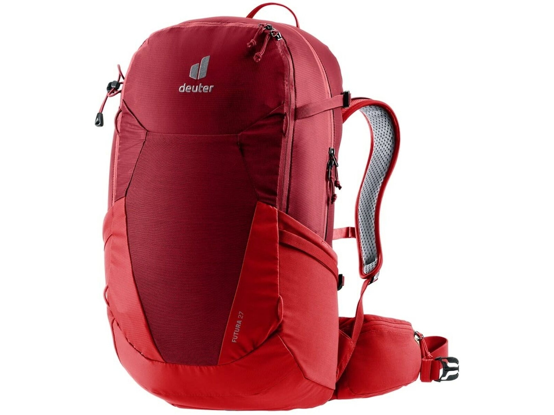 Mochila de senderismo Deuter Futura 27 (roja, 27 L)
