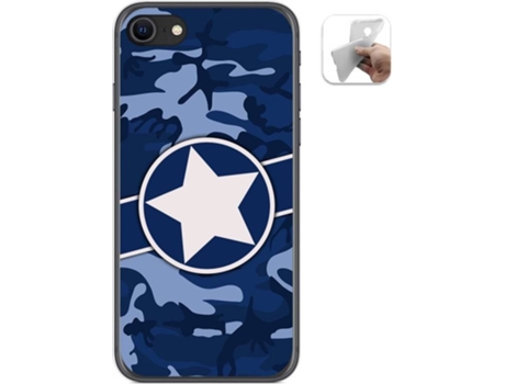 Carcasa iPhone SE 2020 TUMUNDOSMARTPHONE Camuflaje 03 Multicolor