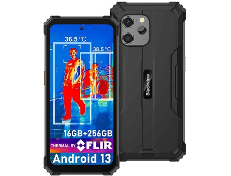 Smartphone BLACKVIEW BV8900 6.497'' RAM 16GB ROM 256 GB Negro