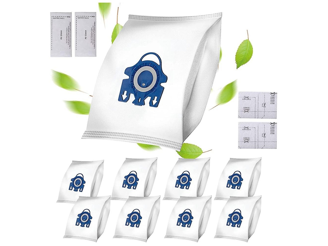 Saco de pó 3d para miele gn vacuum 9917730 hyclean hoover bags